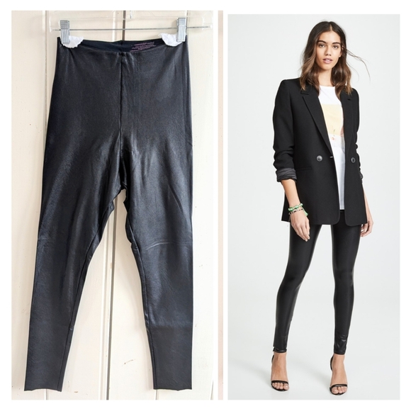Commando Pants - Commando Control Faux Leather Leggings sz S